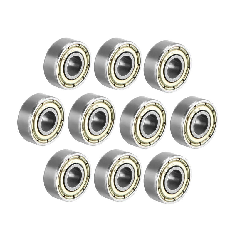 [Australia - AusPower] - uxcell 694ZZ Deep Groove Ball Bearing Double Shield 694-2Z 1080094, 4mm x 11mm x 4mm Carbon Steel Bearings (Pack of 10) 4mmx11mmx4mm 