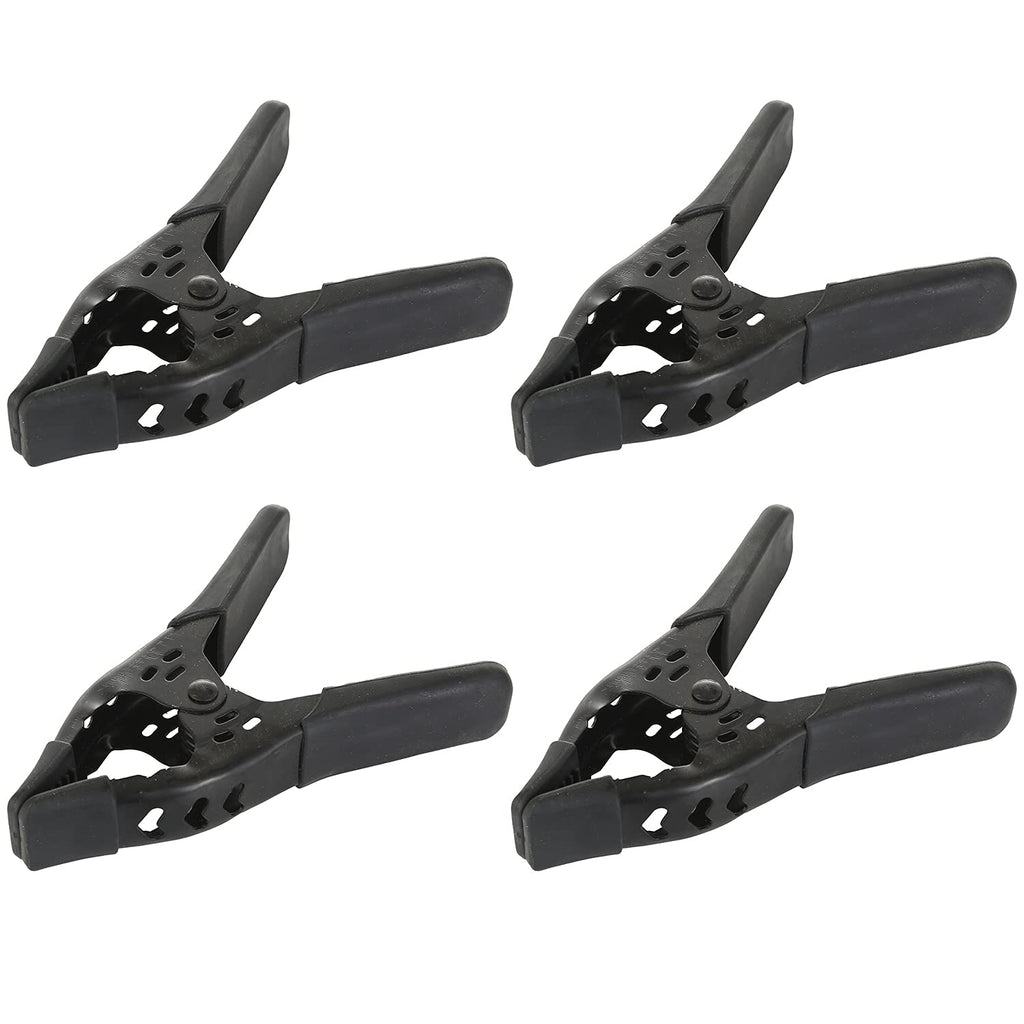 [Australia - AusPower] - Lot of 4-6" inch Spring Clamp Large Super Heavy Duty Spring Metal All Black - 2.5 inch Jaw opening Lot of 4 