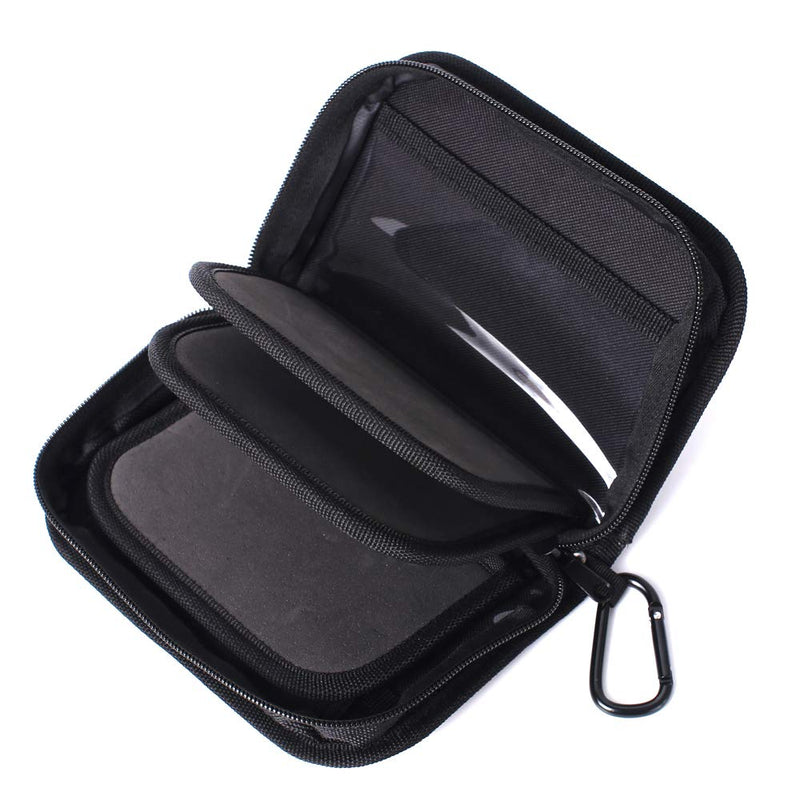 [Australia - AusPower] - Kylebooker Fishing Lure Storage Bag Spinner Baits Wallet Case Black 