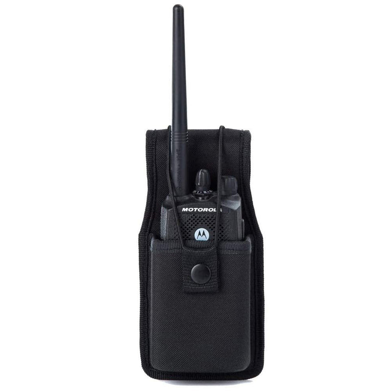 [Australia - AusPower] - Universal Radio Case Two Way Radio Holder Universal Pouch for Walkie Talkies Nylon Holster Accessories for Motorola MT500, MT1000, MTS2000 and Similar Models by Luiton(1 Pack) 1pack 