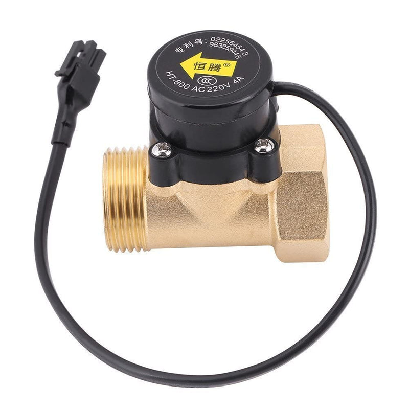 [Australia - AusPower] - Hilitand HT-800 G1 Thread 220V Water Flow Sensor for Booster Pump Magnetic Automatic Control Switch 