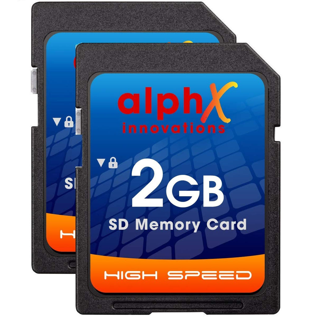 [Australia - AusPower] - Nikon D50 D40 D40X D3300 Digital Camera Memory Card 2X 2GB Secure Digital (SD) Memory Card (1 Twin Pack) 
