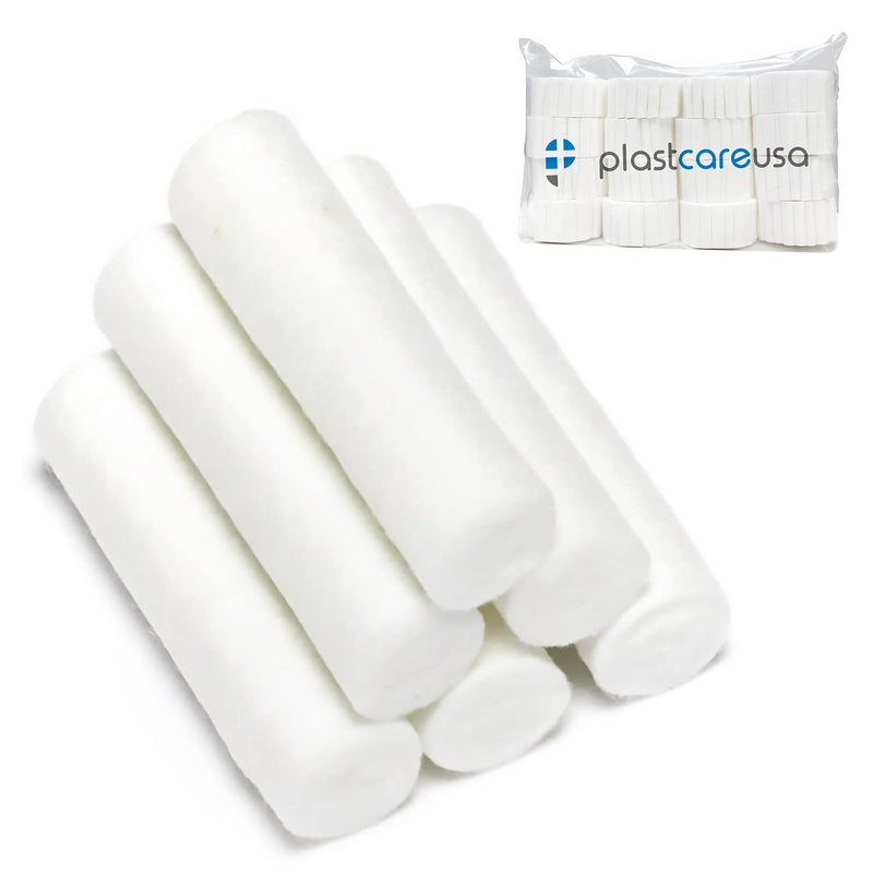 [Australia - AusPower] - 800 Dental Gauze Rolls, Cottons Pads for Dentists, Rolled Cotton Ball, Nose Plugs for Kids and Adults, Nosebleed Kit Accessories, Mouth Gauze, Non Sterile, 1.5 Inch 