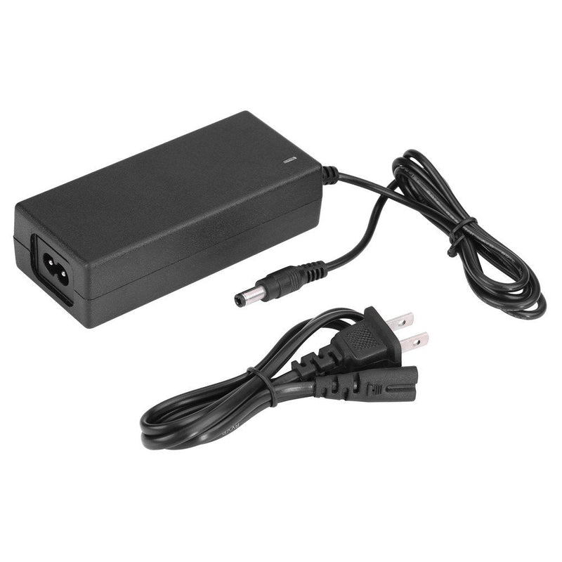 [Australia - AusPower] - fosa Lithium Battery Charger, 2A Safe Charging Power Supply Adapter Cable for Lithium Battery, US Plug(Us Plug) (black2) black2 