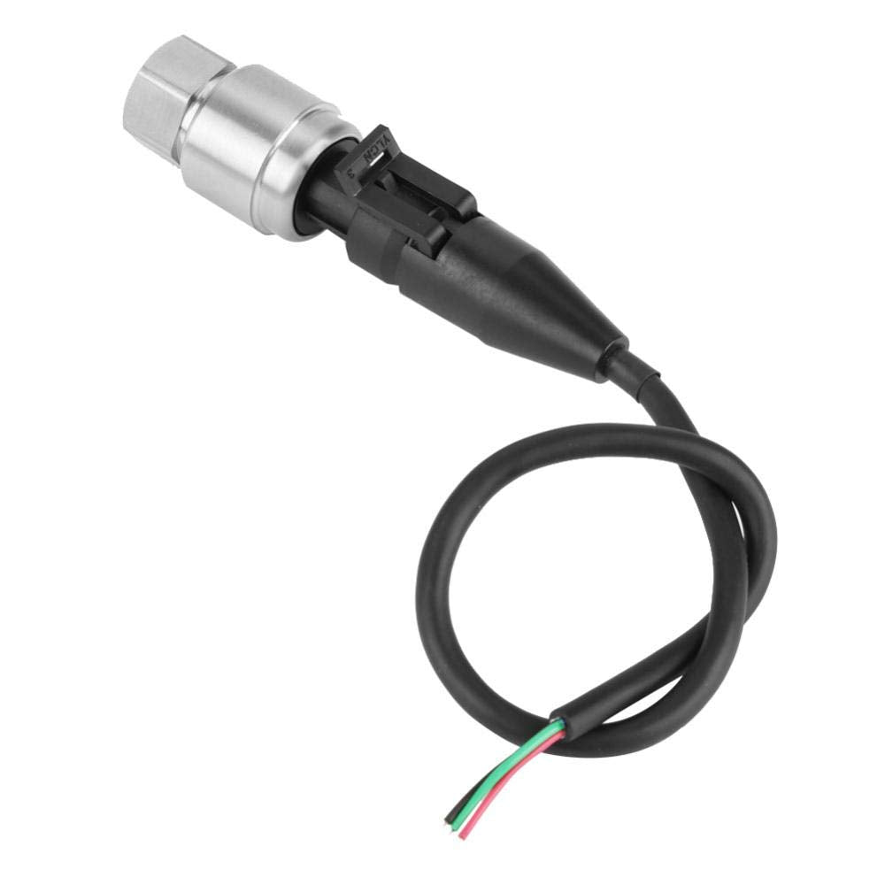 [Australia - AusPower] - G1/4" 5V 0.5-4.5V / 0-5V Stainless Pressure Transducer Sensor Input Output for Oil, Fuel, Air, Water(0-15PSI) 0--15PSI 