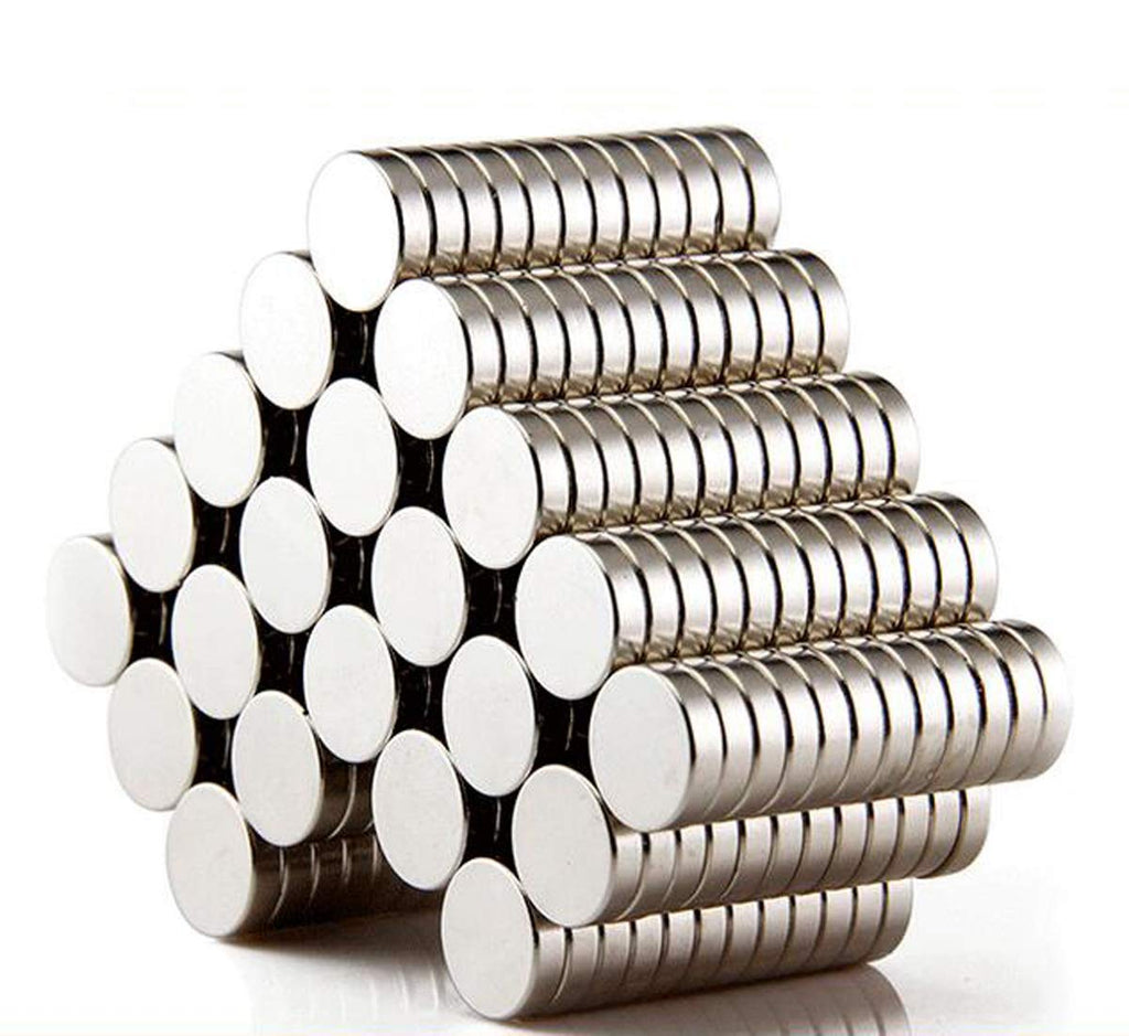 [Australia - AusPower] - Round Multi-Use Magnets for Refrigerator Craft Project - Approximate 12x3mm - 30 Pieces 