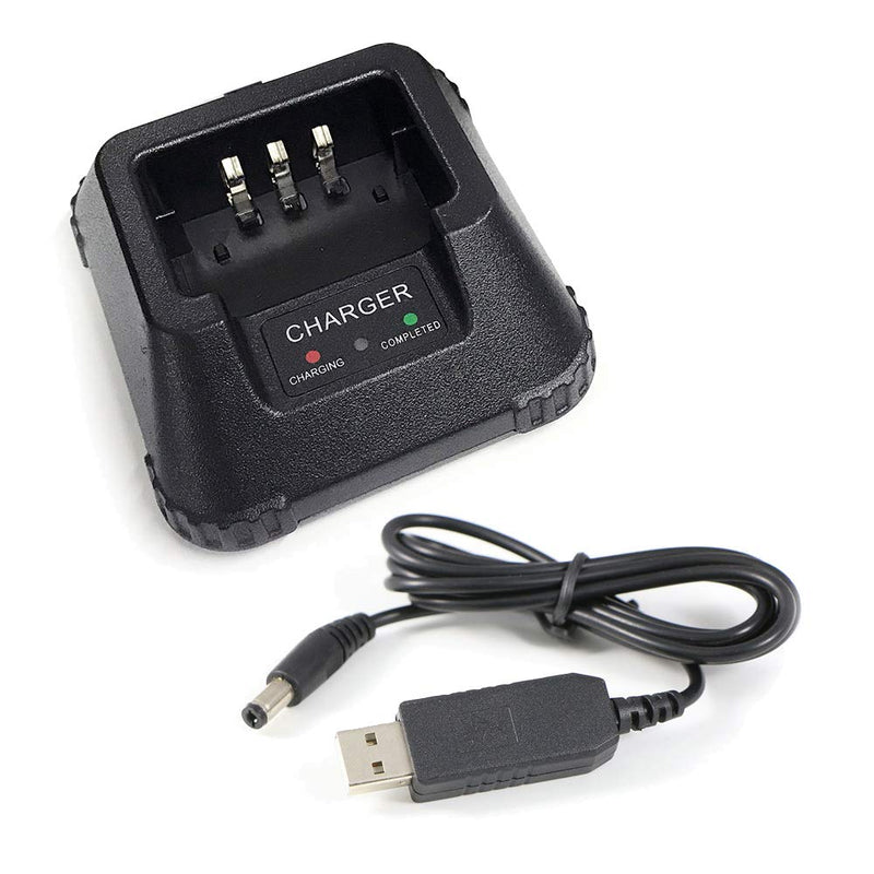 [Australia - AusPower] - Rugged Radios RH5R Charging Cradle and USB Power Cable for RH5R Handheld Radio 