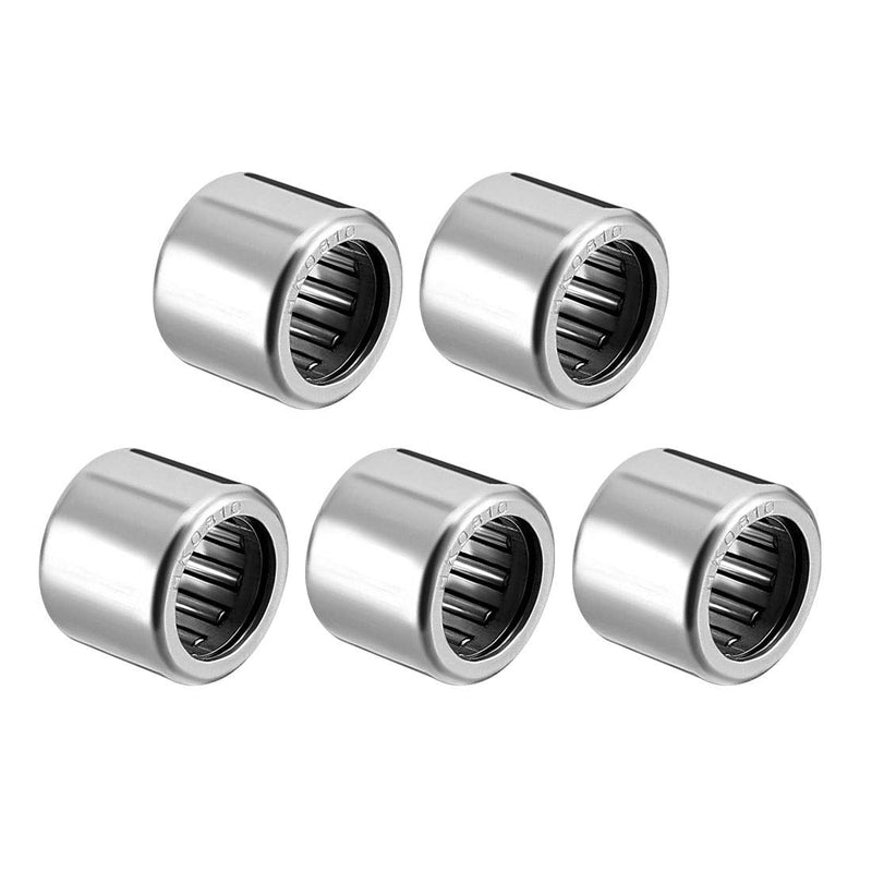 [Australia - AusPower] - uxcell HK0810 Drawn Cup Needle Roller Bearings, Open End, 8mm Bore Dia, 12mm OD, 10mm Width (Pack of 5) 8x12x10mm 