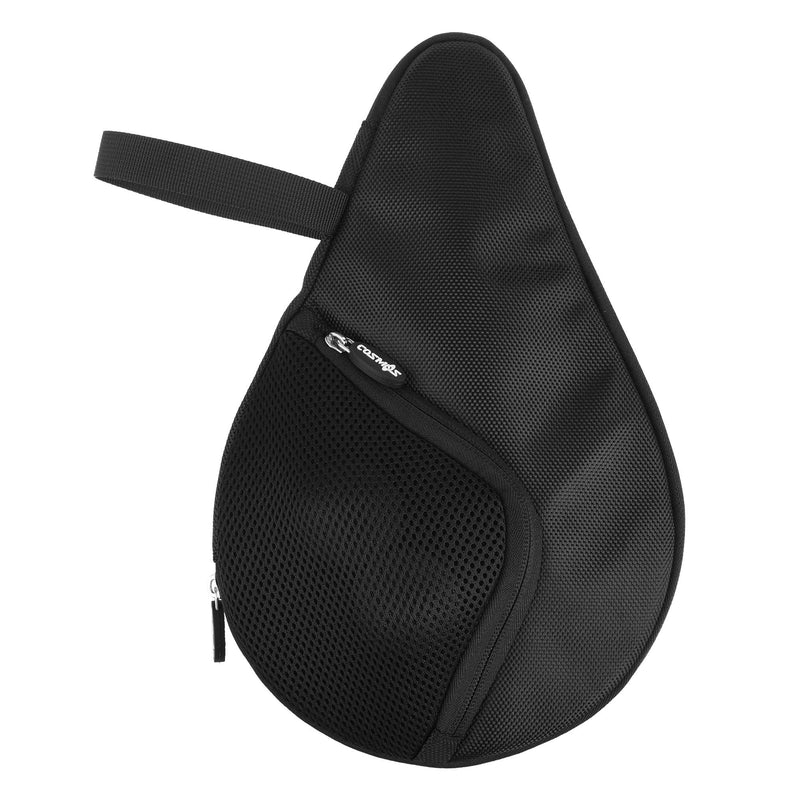 [Australia - AusPower] - CM Table Tennis Racket Case Cover Ping Pong Paddle Carry Bag with Ball Storage Pocket 