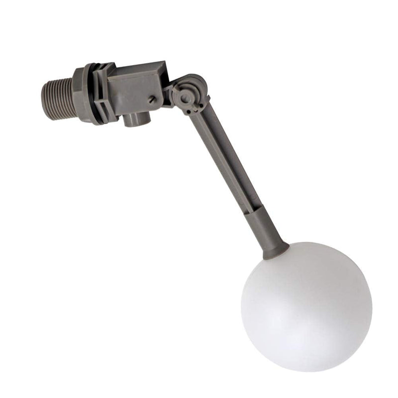 [Australia - AusPower] - MACGOAL Water Float Valve with Adjustable Arm, Grey Float Ball Valve 3/4 Float Valve for Water Tank Livestock Waterer 