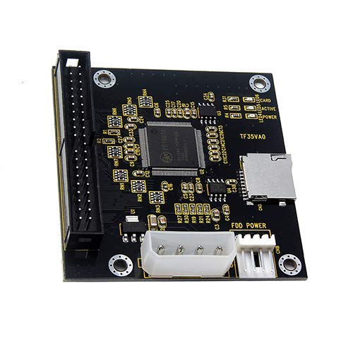 [Australia - AusPower] - SD to 3.5" 40Pin Male IDE Hard Disk Drive Adapter Card 4Pin Power Supply 