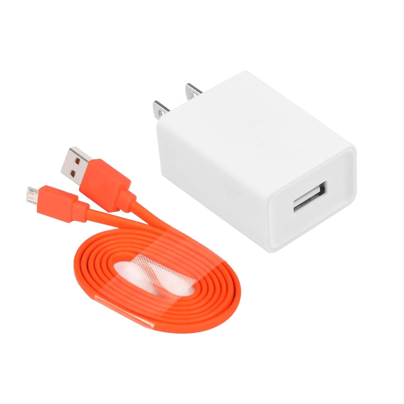 [Australia - AusPower] - Replacement Tour Flat Charging Power Cable Cord & Adapter for JBL Charge 3, Charge 2, Flip 4, Pulse 2, Flip 2, Flip 3, Pulse, Go, Clip Plus, Clip, Micro II, Micro, Trip, Charge, Charge 2 Plus Speaker 