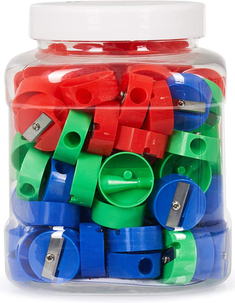 [Australia - AusPower] - Incredible Value Neliblu Premium Quality Bulk Pencil Sharpeners, 120 Manual Sharpeners 