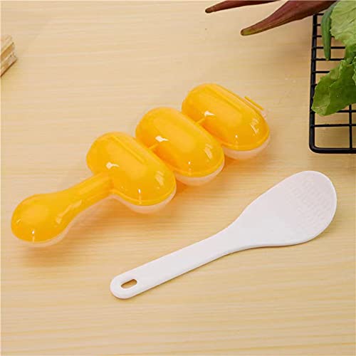 [Australia - AusPower] - Rice Ball Molds DIY Ball Shaped Kitchen Tools Shakers Food Decor for Kids, DIY Lunch Maker Mould 