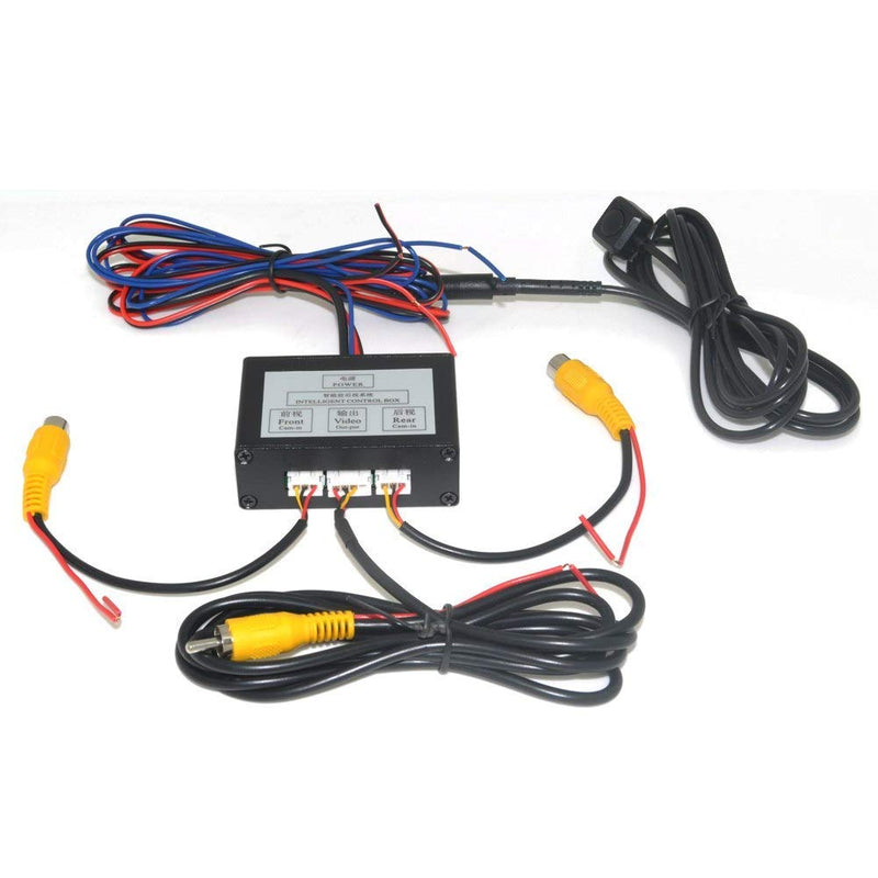 [Australia - AusPower] - Auto Wayfeng WF Car 2 Cameras Switch Control Box 2 Way Channel for Front/Rear/Right/Left View Parking Camera System Video Control to LCD/DVD/DVR. 