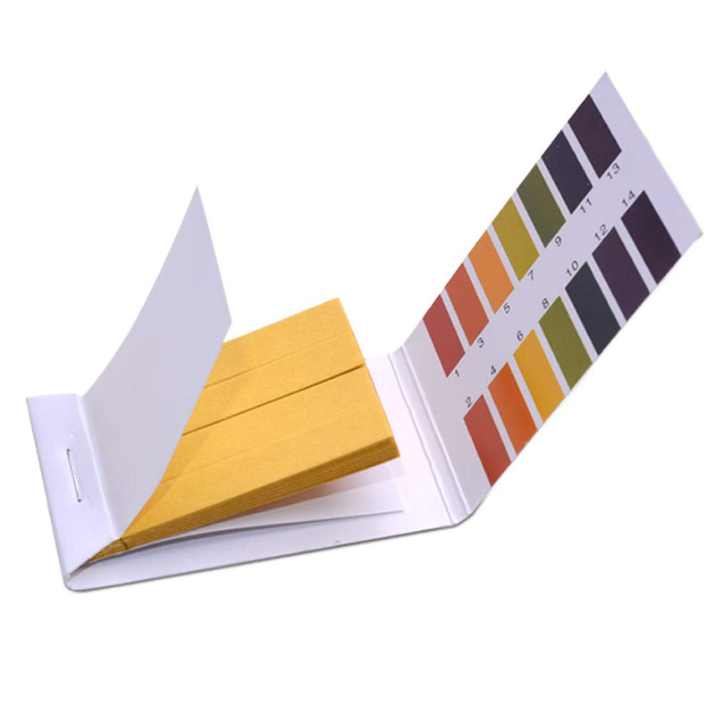 [Australia - AusPower] - Ph. 1-14 Test Paper Extensive Test Paper Litmus Test Paper Sonkir pH Test Strips，Test pH for Saliva Urine Water Soil Testing(2-Pack pH Test Strips) 