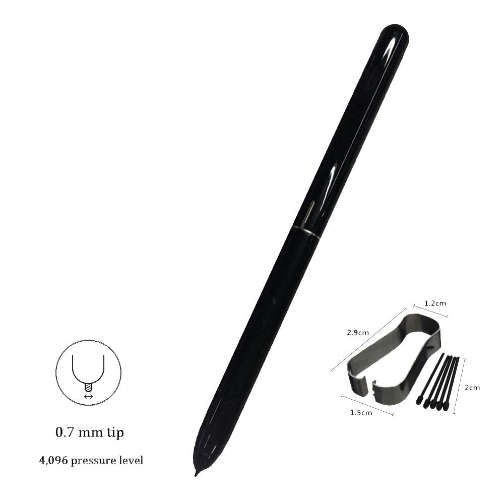 [Australia - AusPower] - Draxlgon Replacement Touch Stylus S Pen Pointer Pen for Galaxy Tab S4 10.5" SM-T830 SM-T835 EJ-PT830B EJ-PT830BBEGUJ Black 