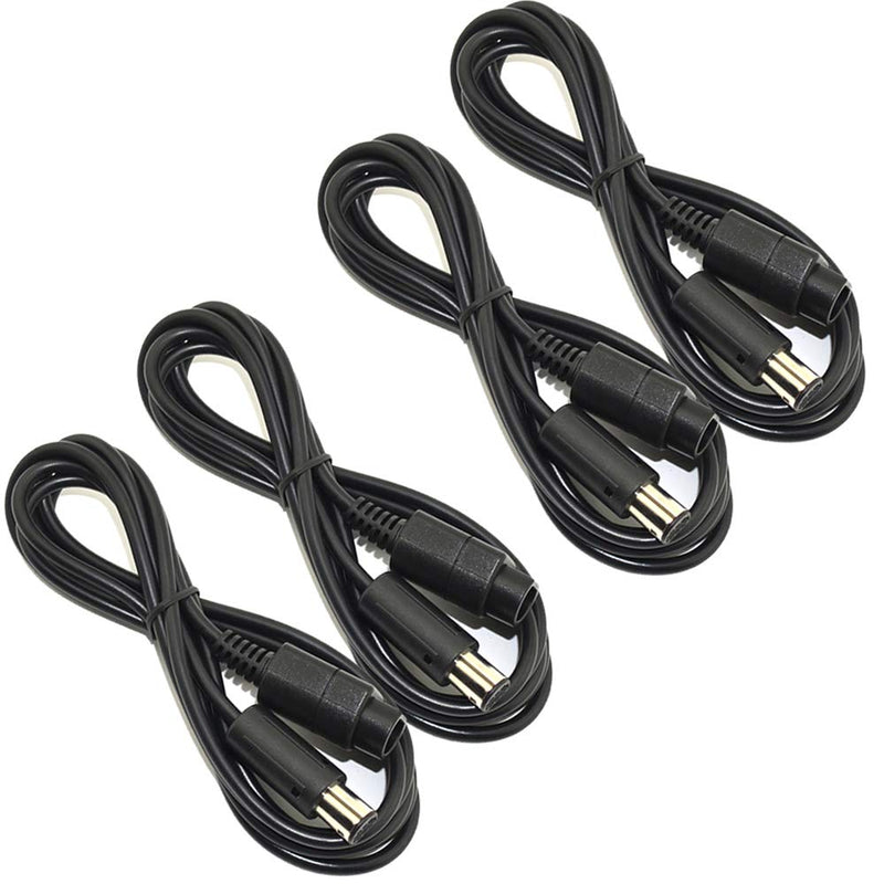 [Australia - AusPower] - Ssgamer 4X 6ft Wii/Gamecube Extension Cables for Nintendo Wii Gamecube GCN (4 Pack) 4 Pack 