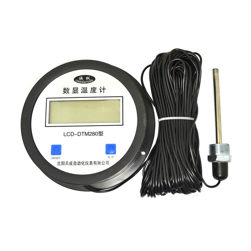 [Australia - AusPower] - High Precision Digital Thermometer with Probe Electronic Digital Water Meter Temperature Measuring Instrument 30m Cable 