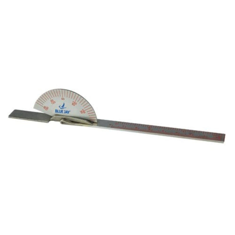 [Australia - AusPower] - Blue Jay An Elite Healthcare Brand Take a Range Check - 6", 140°, ISOS Standard | Hand/Knee Gonimeter, Calibrated Head | Ocuupational & Physical Therapy 