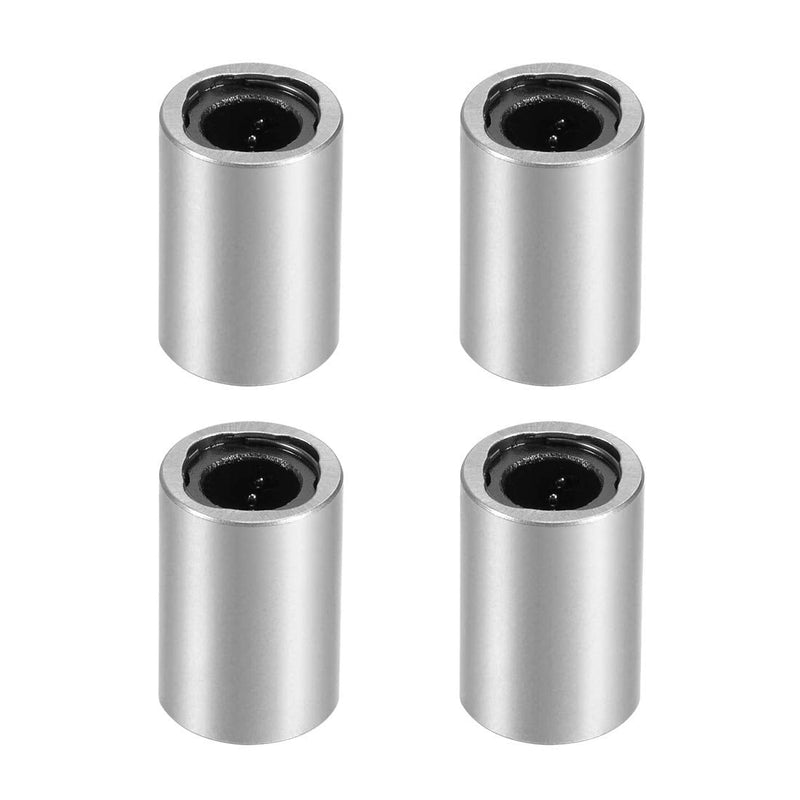 [Australia - AusPower] - uxcell LM4UU Linear Ball Bearings 4mm Bore 8mm OD 12mm Length for CNC Machine 3D Printer 4pcs 