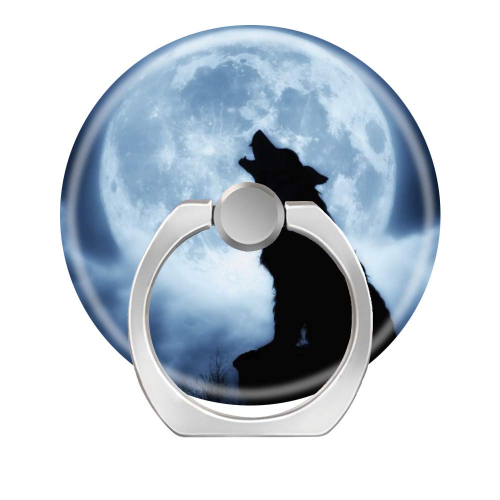 [Australia - AusPower] - LoveStand-Cell Phone Ring Holder 360 Degree Finger Ring Stand for Smartphone Tablet and Car Mount-Cries of The Night Wolf 