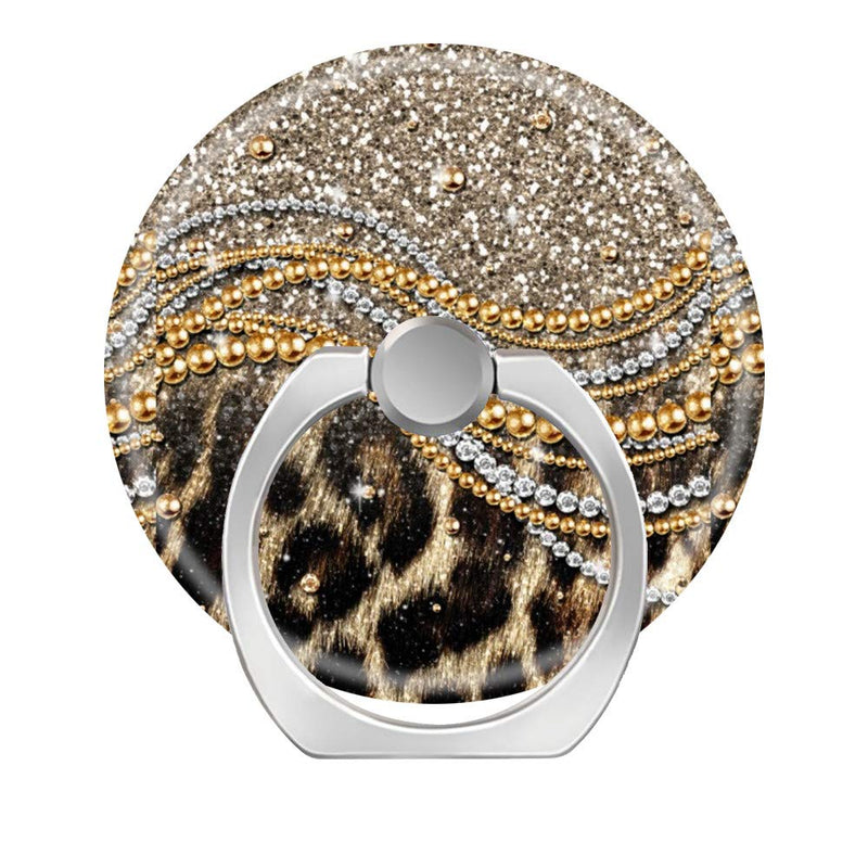 [Australia - AusPower] - LoveStand-Cell Phone Ring Holder 360 Degree Finger Ring Stand for Smartphone Tablet and Car Mount-Beautiful Trendy Girly Leopard Animal Print 