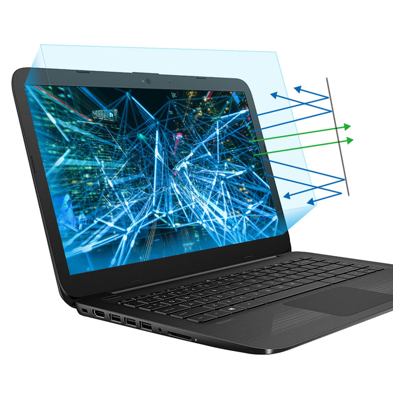 [Australia - AusPower] - 2 Pack 14 Inch Anti Blue Light Screen Protector, F FORITO Blue Light Blocking & Anti Glare Screen Film for All 14" with 16:9 Aspect Ratio Laptop - Matte For 11-17.3 Laptop 