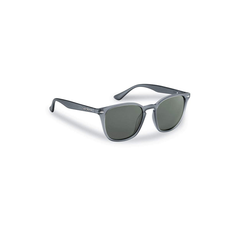 [Australia - AusPower] - Flying Fisherman Muriel Polarized Sunglasses with AcuTint UV Blocker for Fishing and Outdoor Sports Crystal Blue Frames/Smoke Lenses 