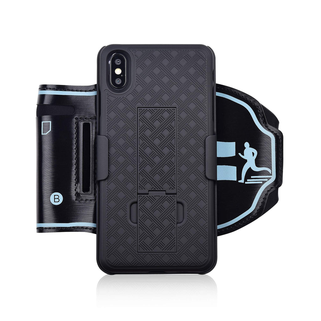 [Australia - AusPower] - ChuangXinFull iPhone XR Sport Armband,Gym Run/Jog/Exercise Workout Armband Case for Apple iPhone XR with Key/Card Holder 