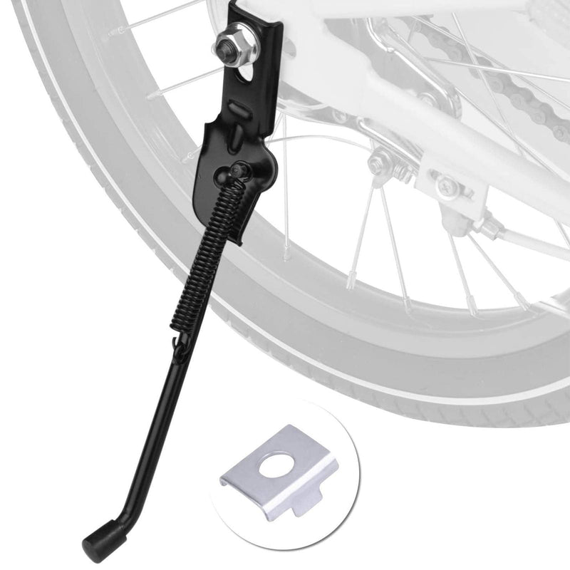 [Australia - AusPower] - SEISSO Bike Kickstand for 12" Kids Bicycle Kickstand Rear Mount for Premium Steel with Pad Kick Stand Rest for 12 inch Bike Replacement for Training Wheel 