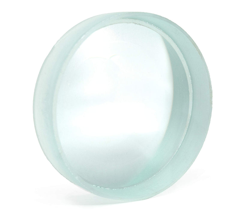 [Australia - AusPower] - Double Concave Lens, 100mm Focal Length, 3" (75mm) Diameter - Spherical, Optically Worked Glass Lens - Ground Edges, Polished - Great for Physics Classrooms - Eisco Labs 