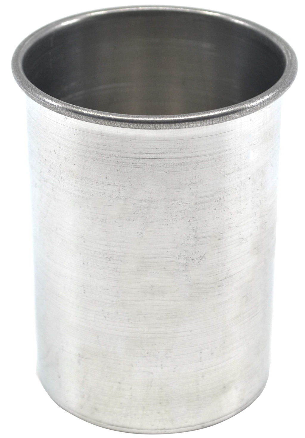 [Australia - AusPower] - Aluminum Calorimeter Inner Vessel with Parallel Sides and Rolled Rim, 4" Tall, 3" Diameter - Eisco Labs 