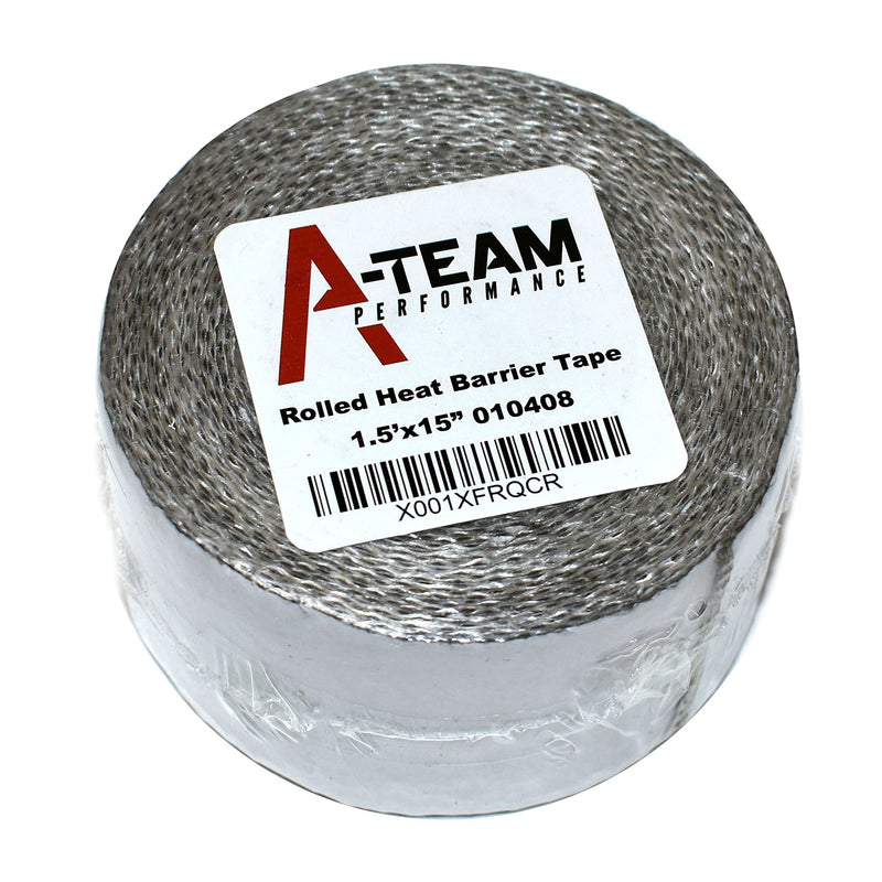 [Australia - AusPower] - A-Team Performance - Heat Shield Tape - with PSA Ultra-Lightweight Self-Adhesive Heat Resistant Heat Reflective Thermal Tape 1.5" x 15' - Roll Adhesive Backed Heat Barrier 