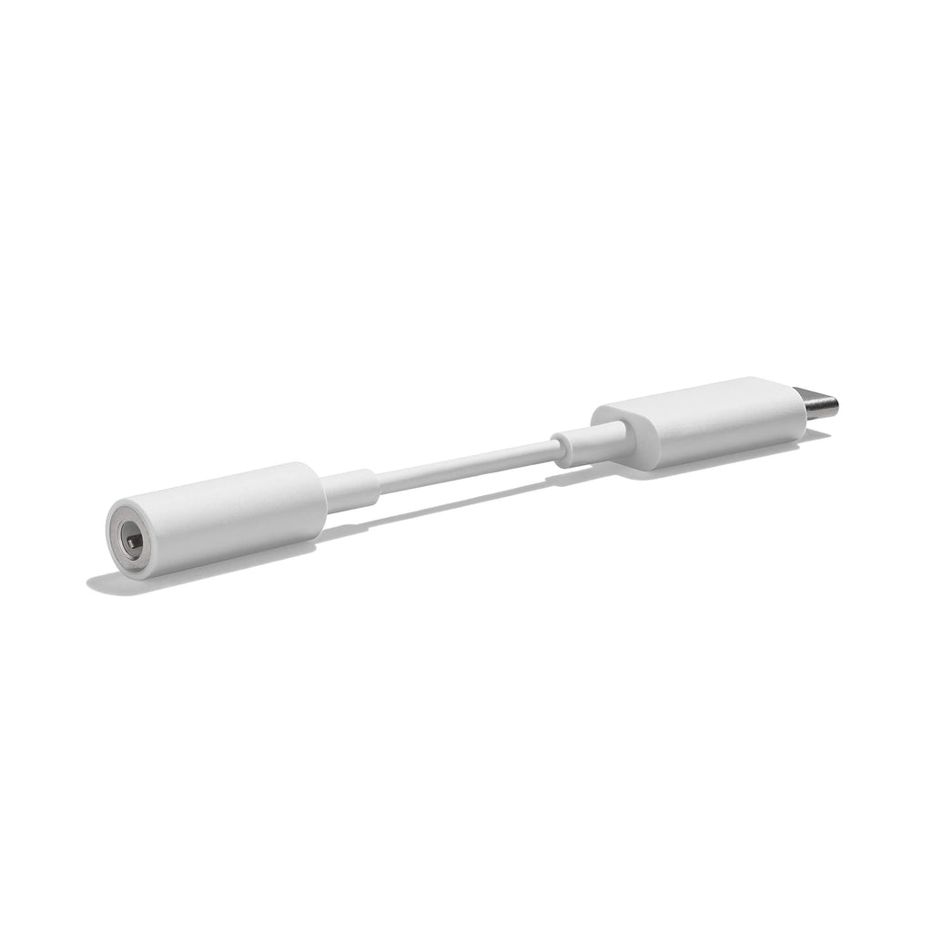 [Australia - AusPower] - Google USB Type C to 3.5mm Headphone Adapter Pixel, XL, Pixel 2, XL, Pixel 3, Pixel 3XL, Other USB Type-C Phones - White 