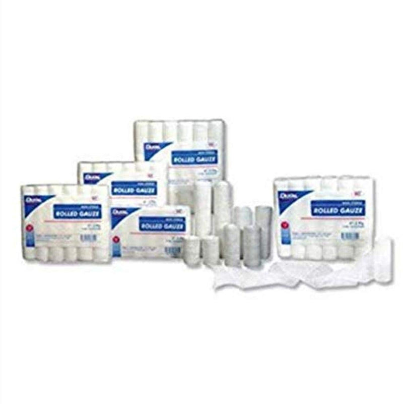 [Australia - AusPower] - Dukal Rolled Gauze Bandages, Sterile, 3" x 5 yds, Package of 12 