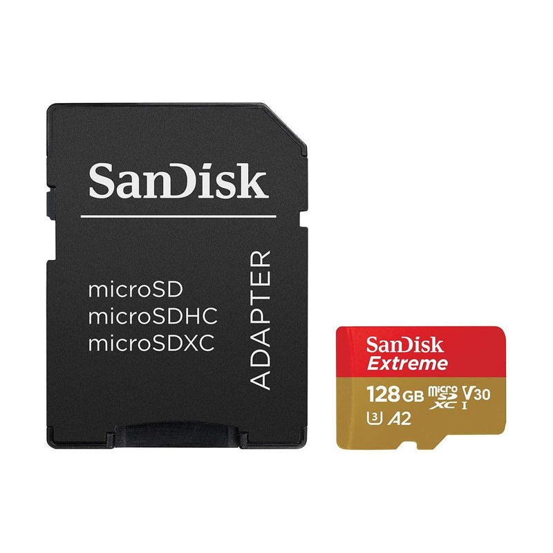 [Australia - AusPower] - SanDisk Extreme 128 GB microSDXC, SDSQXA1-128G-AN6MA 