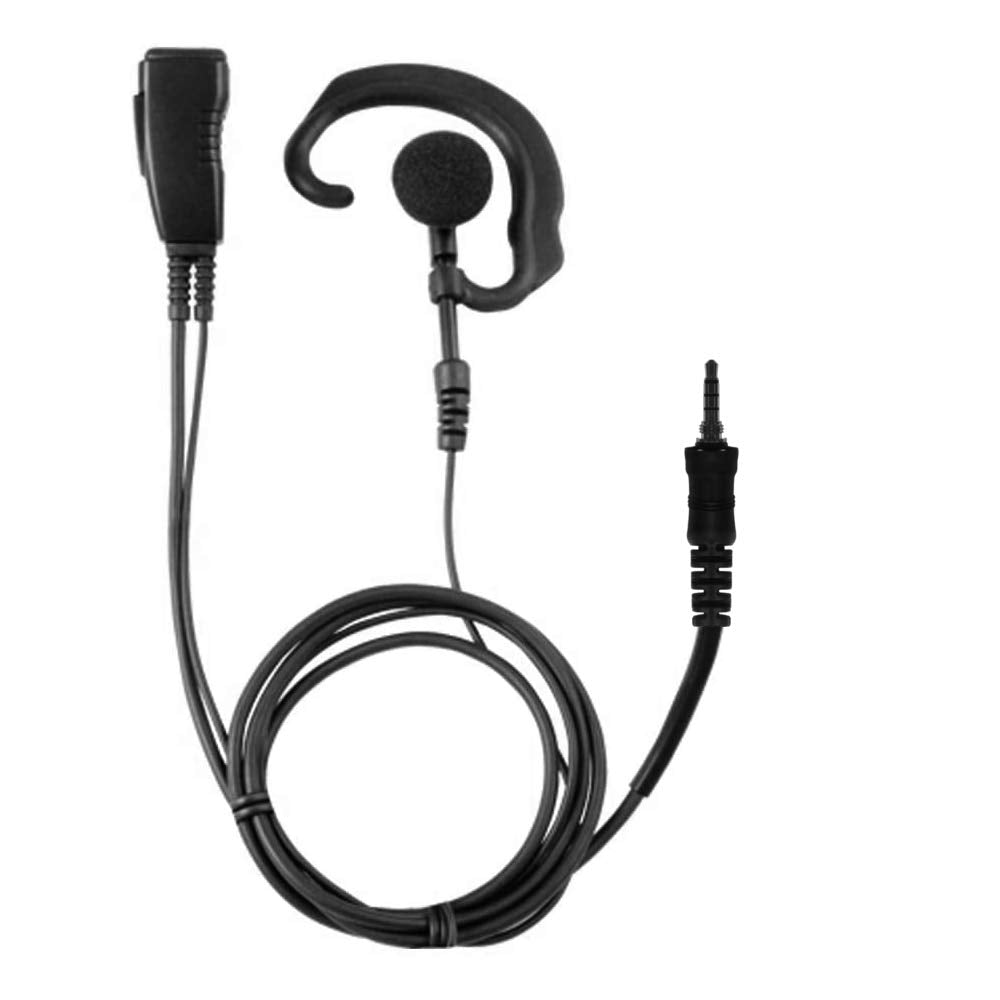 [Australia - AusPower] - Pryme LMC-1EH42 Ear Hook Earpiece and Mic Headset for Vertex Standard EVX-S24 Two Way Radios 
