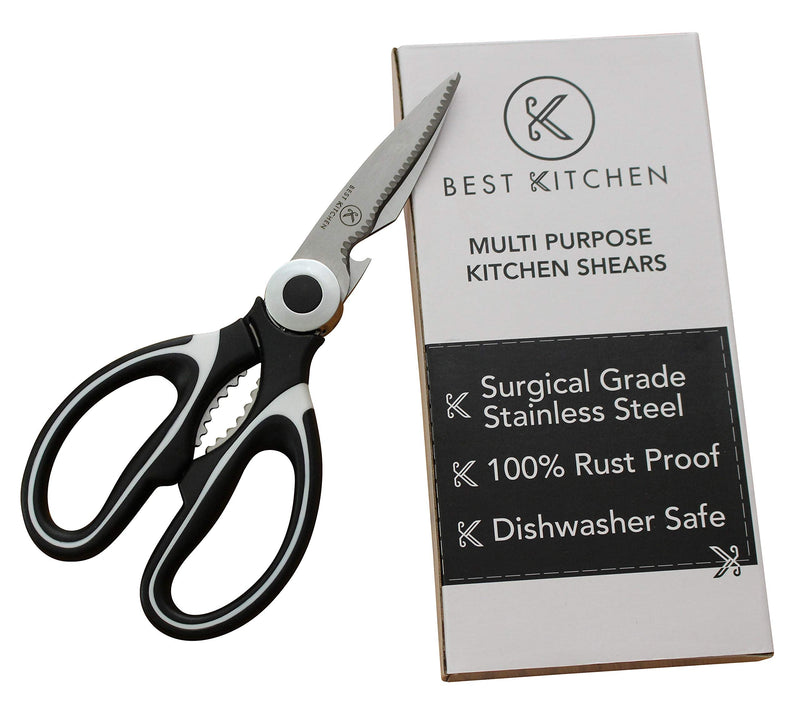[Australia - AusPower] - Best kitchen Heavy Duty Cooking Scissors for Poultry, Meat, Herb Cutting – Multipurpose Dishwasher Safe Kitchen Shears - Surgical Grade Stainless Steel 