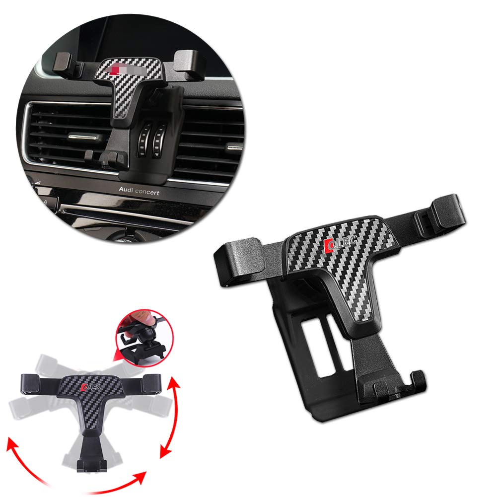 [Australia - AusPower] - GTINTHEBOX Smartphone Cell Phone Mount Holder with Adjustable Air Vent Clip Cover for 2012 2013 2014 2015 2016 2017 2018 Audi Q5 ( 3.5-6.0 Inches Phone) For Audi Q5 