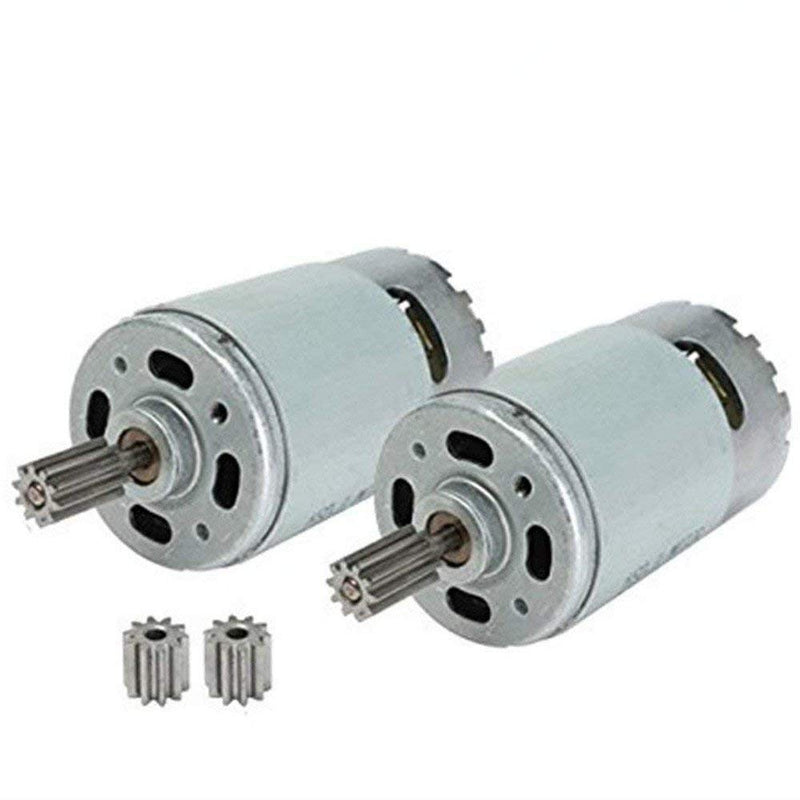 [Australia - AusPower] - 2 Pcs Universal 550 35000RPM High Speed Electric Motor RS550 12V Motor Drive Engine Accessory for RC Car Children Ride on Toys Replacement Parts 
