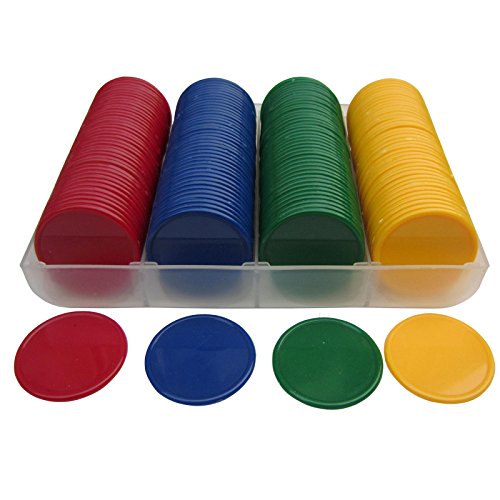 [Australia - AusPower] - Smartdealspro Set of 160 Opaque 1 1/2 Inch Plastic Counting Counters Poker Chips 