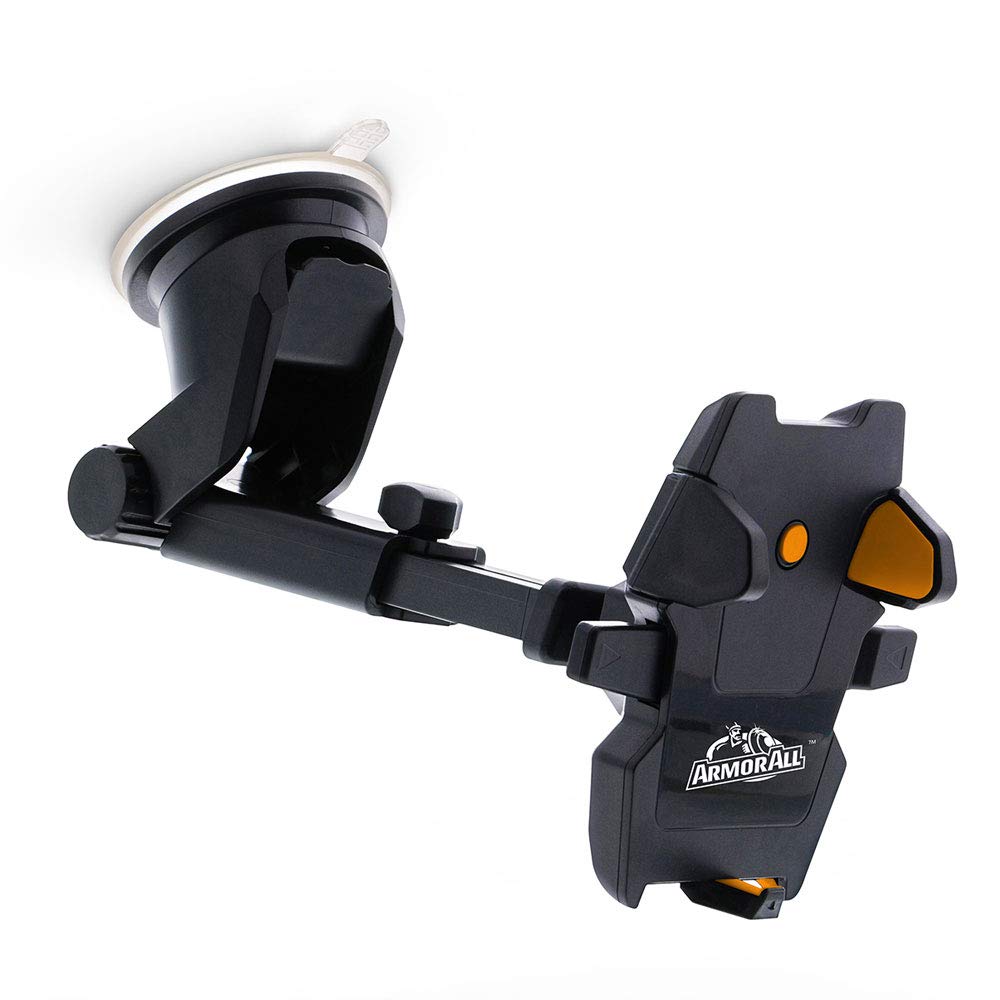 [Australia - AusPower] - Armor All Phone Mount/Support with Extendable Arm,360 Rotation,Compatible with Smartphones iPhone,Samsung,HTC 