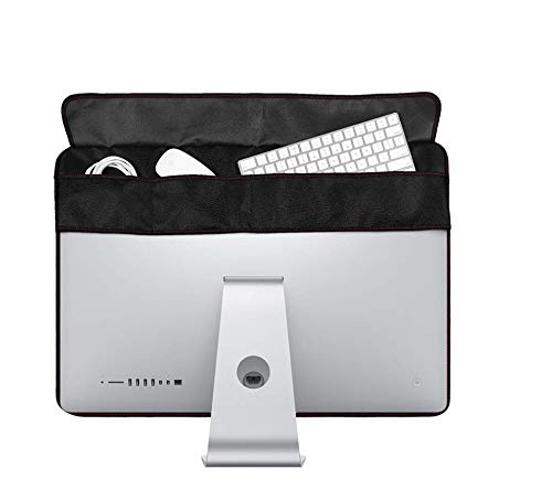 [Australia - AusPower] - WESAPPINC Monitor Dust Cover, Non-Woven Antistatic PC Computer Monitor Case Screen Display Protector LED/LCD/HD Panel Compatible with iMac for 21'' 27'' (21.5inch, style 2) 21.5inch 
