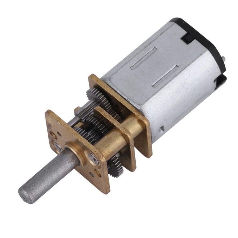 [Australia - AusPower] - DC 3V 150 RPM Speed Reduction Gear Motor with Metal Gear-box N20 3 MM Shaft Diameter × 10 MM Shaft Length for DIY Electric Toys Robots Models 