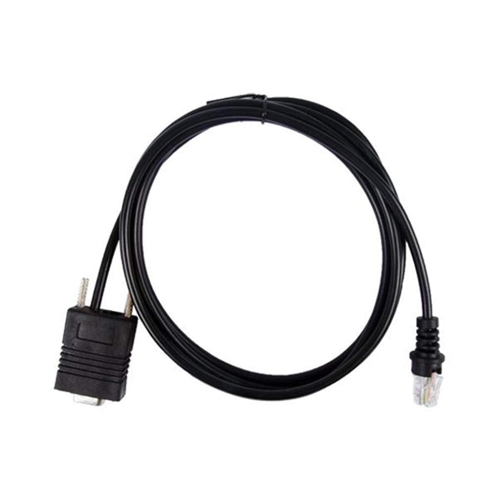 [Australia - AusPower] - RS232 Serial Cable for MS9540 MS7120 MS5145 Barcode Scanner DB9 6FT 2M Straight 