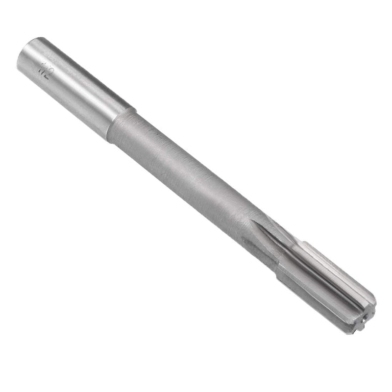 [Australia - AusPower] - uxcell Chucking Reamer 1/2", H7 HSS Lathe Machine Reamer 6 Straight Flutes, Round Shank Milling Cutting Tool, for Metal Non-Ferrous Metal Copper 1/2" 