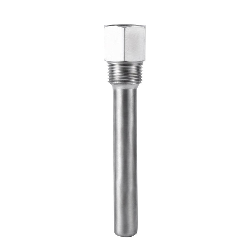 [Australia - AusPower] - Stainless Steel Thermowell 1/2"NPT Threads for Temperature Sensors Thermowells, Temperature Instruments Thermometer 
