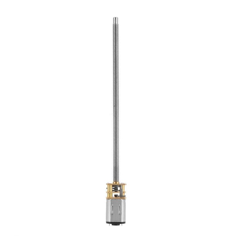 [Australia - AusPower] - DC 6/12V N20 Metal Speed Reduction Motor Micro Electric Motor With Long Output Shaft M4 x 100mm(12V 600RPM) 