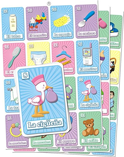 [Australia - AusPower] - MoreFiesta Baby Shower Loteria Bingo in Spanish, for 20 Players 